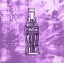 Picture of COKE SILKSCREEN PURPLE