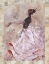 Picture of DANCER ON LINEN RED TRIM