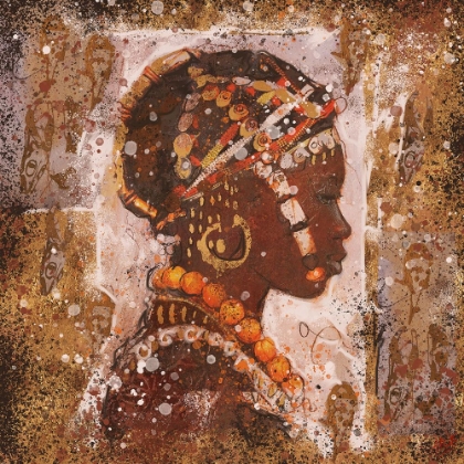 Picture of AFRICAN PORTRAIT II