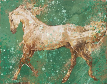 Picture of FIBONACCI GREEN HORSE