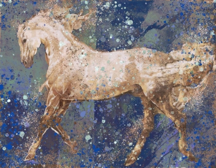 Picture of FIBONACCI BLUE HORSE