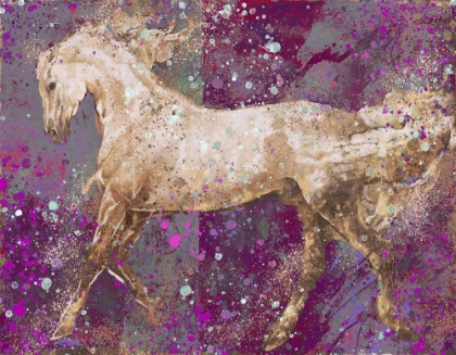 Picture of FIBONACCI PURPLE HORSE