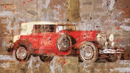 Picture of VINTAGE RED CAR