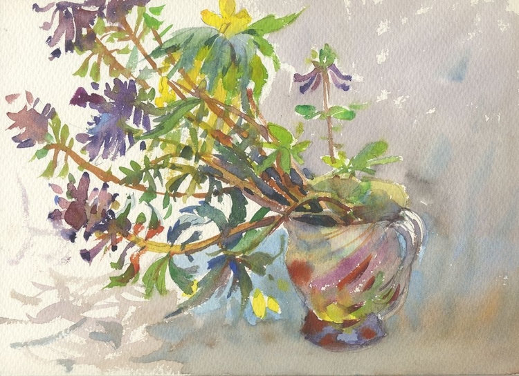 Picture of STILL LIFE WITH FLOWERS