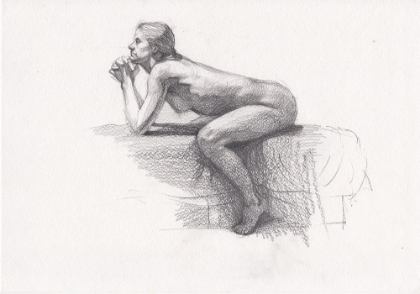 Picture of DRAWING OF A NAKED GIRL