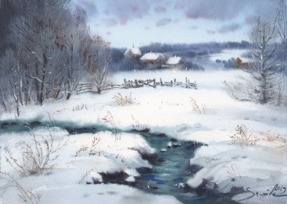 Picture of WINTER RIVER