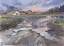 Picture of SUNSET IN THE VILLAGE