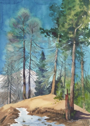 Picture of WATERCOLOR LANDSCAPE PAINTING 20