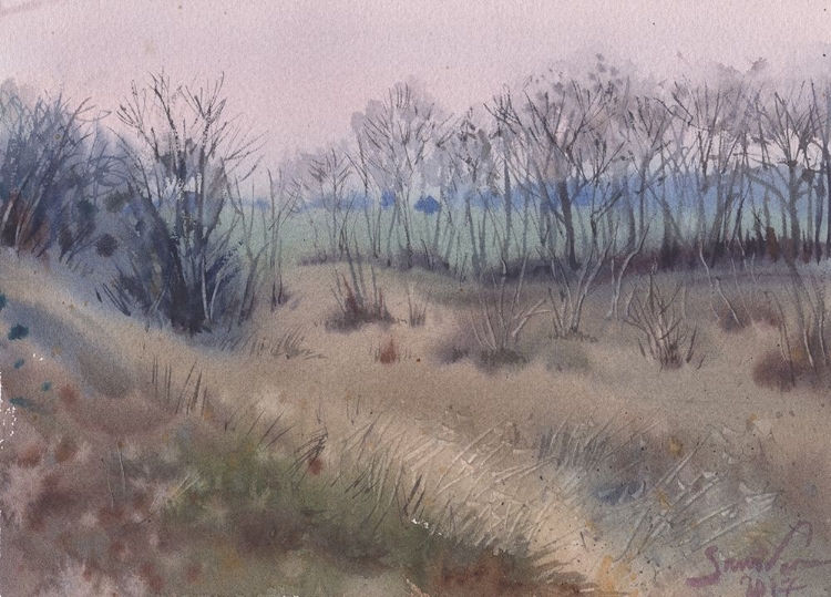 Picture of WATERCOLOR LANDSCAPE PAINTING 31