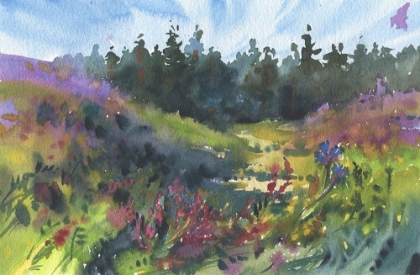 Picture of WATERCOLOR LANDSCAPE PAINTING 53