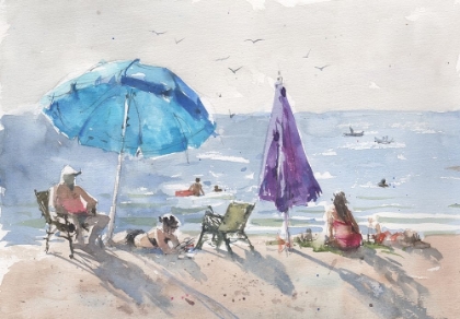 Picture of BEACH VACATION UNDER A SUN UMBRELLA