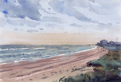 Picture of SEASCAPE WATERCOLOR