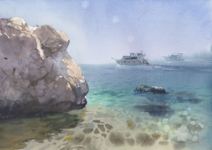 Picture of SEASCAPE ON THE RED SEA