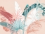 Picture of PEACH PALMS POSTER