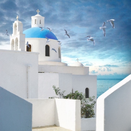 Picture of GRECIAN BLUE I