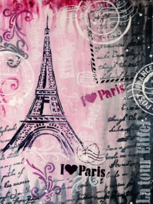 Picture of POSTCARD FROM PARIS