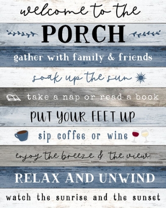 Picture of PORCH RULES