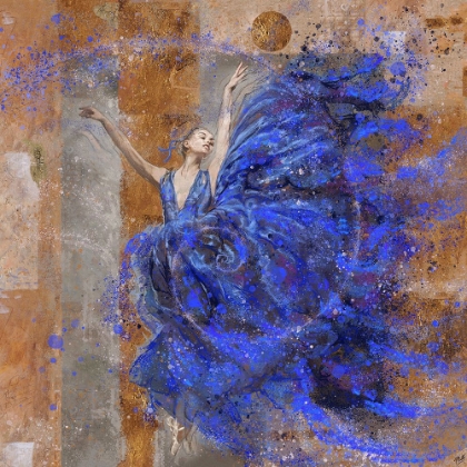 Picture of FIBONACCI BLUE BALLERINA