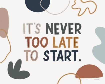 Picture of NEVER TOO LATE