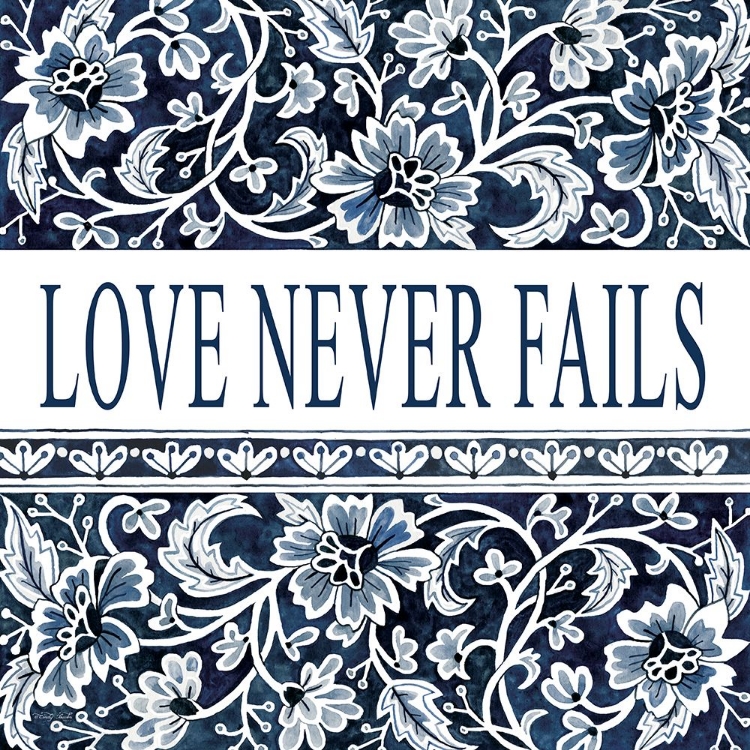 Picture of LOVE NEVER FAILS