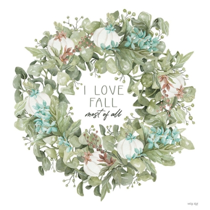 Picture of I LOVE FALL WREATH