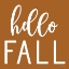 Picture of HELLO FALL