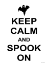 Picture of KEEP CALM AND SPOOK ON