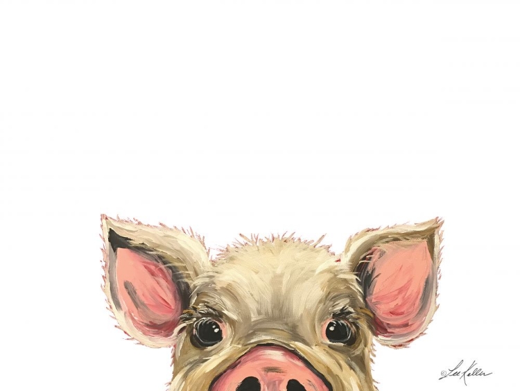 Picture of PEEKING PIG