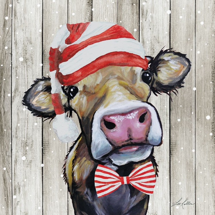 Picture of CHRISTMAS COW I