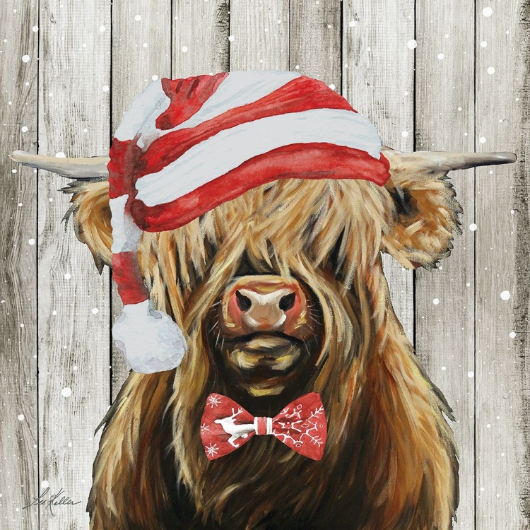 Picture of CHRISTMAS COW II