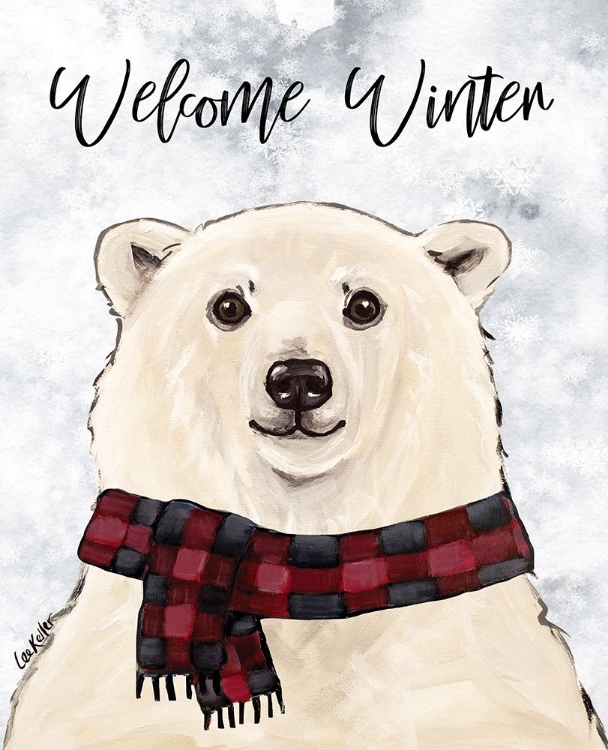Picture of WELCOME WINTER POLAR BEAR