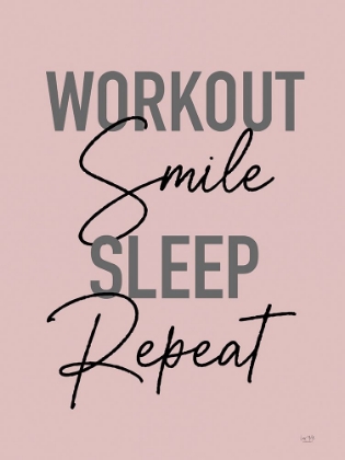 Picture of WORKOUT-SMILE-SLEEP-REPEAT