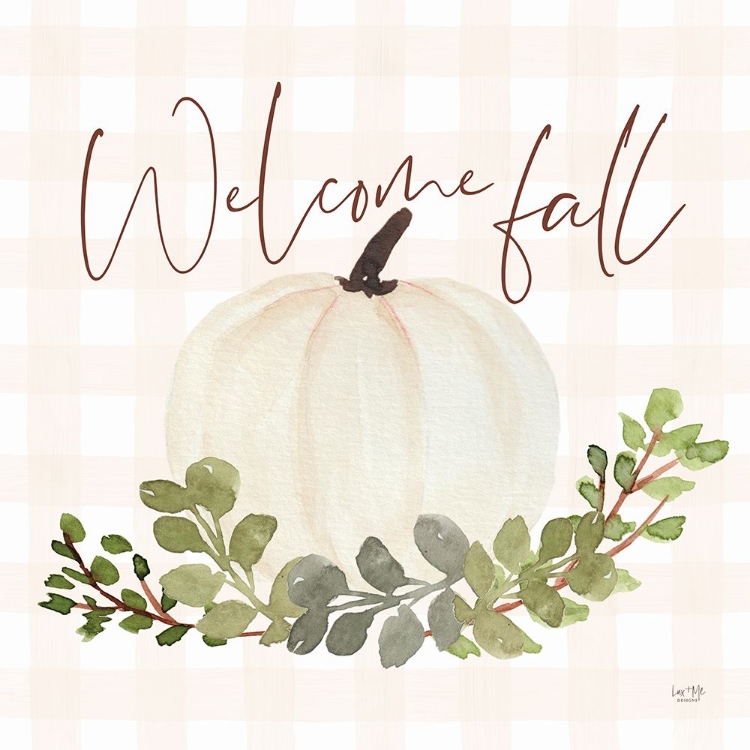 Picture of WELCOME FALL PUMPKIN