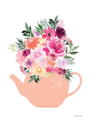 Picture of FLORAL TEAPOT