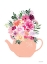 Picture of FLORAL TEAPOT
