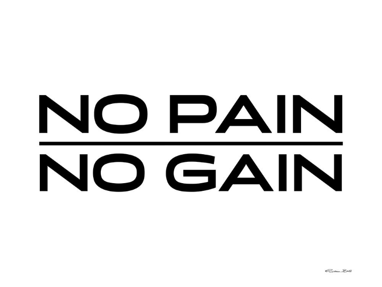 Picture of NO PAIN-NO GAIN