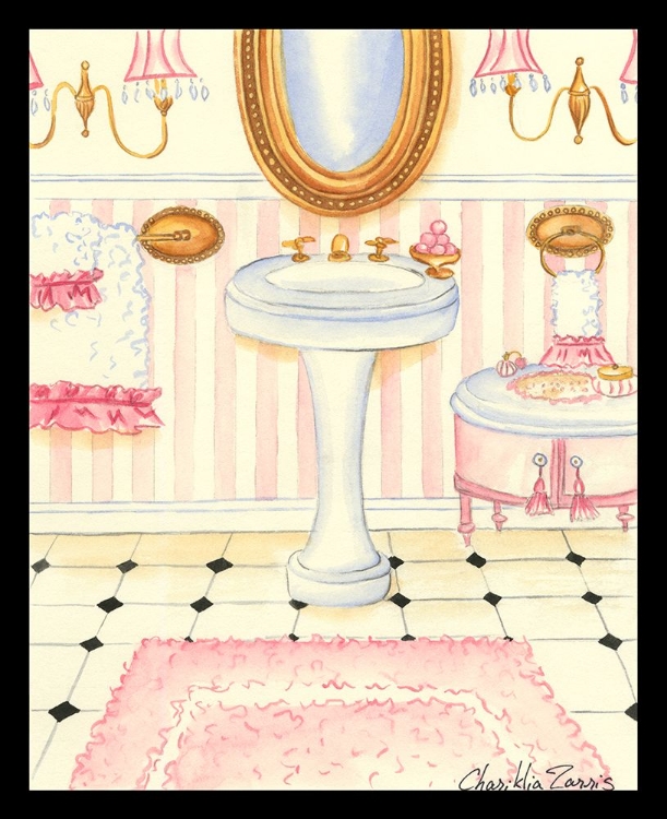 Picture of CHIC BATH W/ BORDER (TS) I