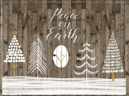 Picture of WOODED WHITE CHRISTMAS COLLECTION A