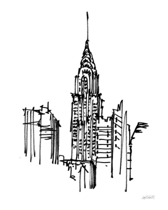 Picture of CHRYSLER BUILDING SKETCH