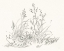 Picture of FARM NOSTALGIA FLOWERS VII DARK GRAY