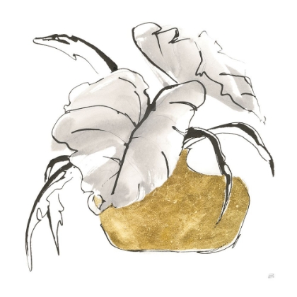 Picture of DELICATE GILDED VASE II