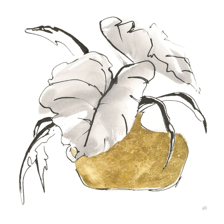 Picture of DELICATE GILDED VASE II