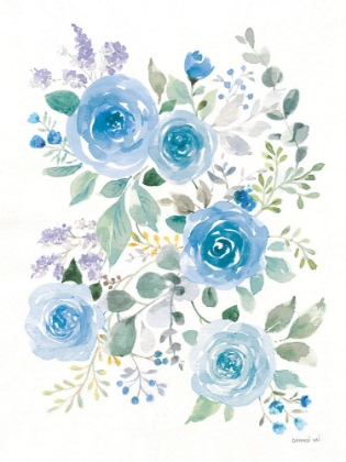 Picture of LUSH ROSES II BLUE
