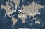 Picture of WORLD MAP COLLAGE DEEP WANDER