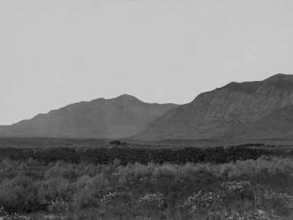 Picture of WAHSATCH MOUNTAINS FROM OGDEN-UTAH