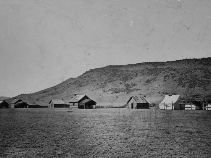 Picture of OFFICERS QUARTERS-CAMP APACHE-ARIZONA