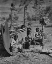 Picture of ABORIGINAL LIFE AMONG THE NAVAJOE INDIANS. NEAR OLD FORT DEFIANCE-NEW MEXICO