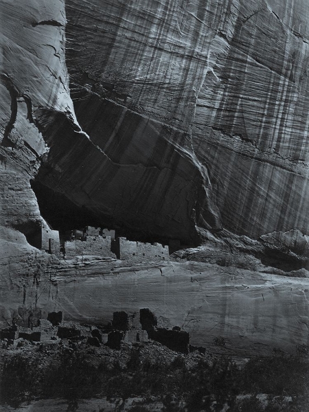 Picture of ANCIENT RUINS IN THE CANYON DE CHELLY-ARIZONA