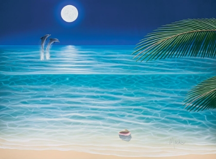 Picture of MOONLIT PALMS