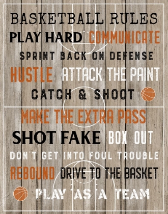 Picture of BASKETBALL RULES